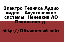 Электро-Техника Аудио-видео - Акустические системы. Ненецкий АО,Осколково д.